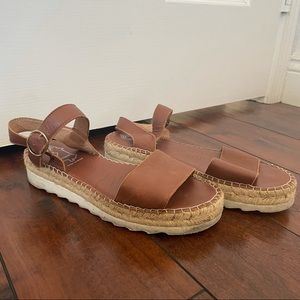 Leather sandals made in Spain
